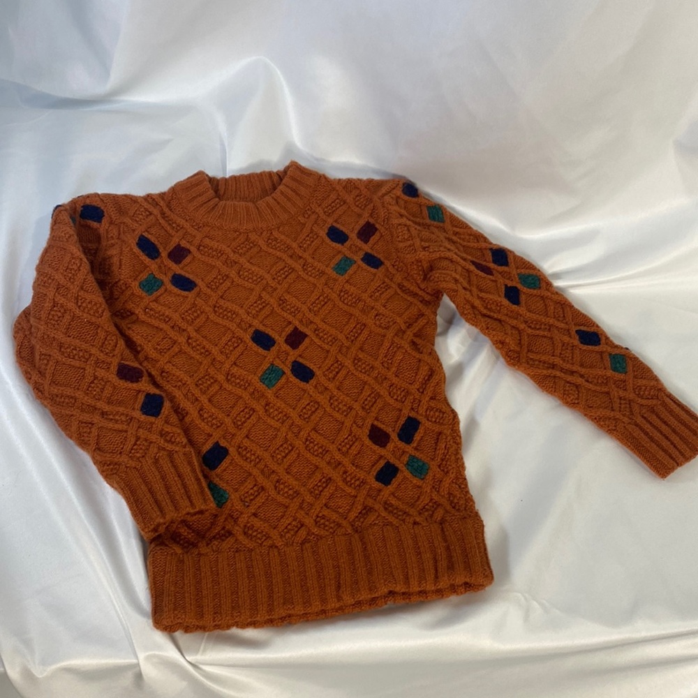 ZARA kids limited edition wool blend sweater sz 6/7 - Picture 2 of 12